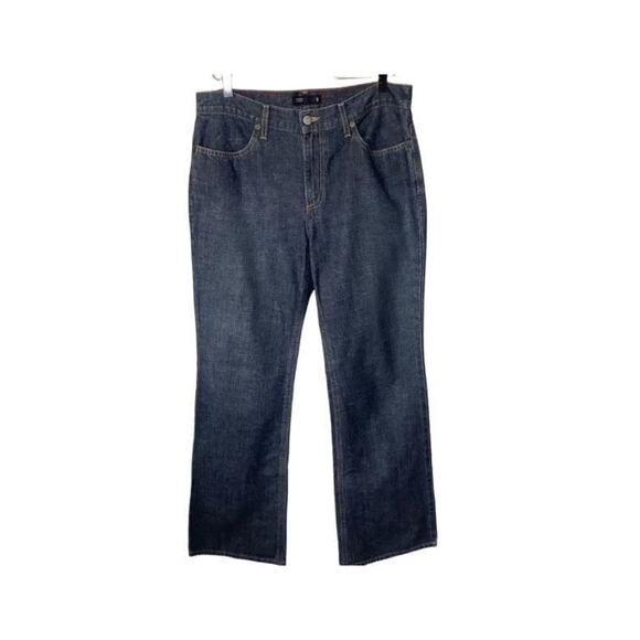 J.Crew Dark Wash 100% Cotton Jeans Size 8 - Picture 1 of 8